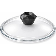 Arcak2 Karaca Diamond Kulp ve 24 cm  Cam Kapak