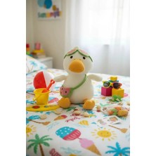 Empressco Miniso Lisanslı Plaj Serisi Karpuz Temalı Dalgıç Ördek Peluş – 28 cm - Fiyatı, Yorumları