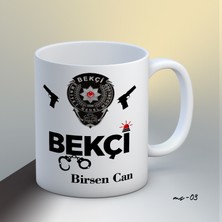 1sence Consept Kişiye Özel Bekçi Temalı Kupa Bardak