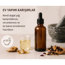 Kozpak 2 Adet - Aromaterapi Şişesi Amber Cam Siyah Damlalıklı