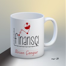 1sence Consept Kişiye Özel Finansçı Temalı Kupa Bardak