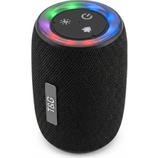 MOB Taşınabilir Kablosuz Bluetooth Hoparlör (Rgb LED Işıklı / Fm Radyolu) TG-434