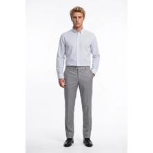 Uki Gri Comfort Fit Klasik Pantolon