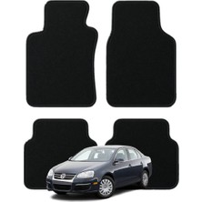 K2Carpet Volkswagen Jetta 5. Nesil (2005-2010) Tam Uyumlu Özel Kesim Lüx Oto Halı Paspas , Jetta Paspas , Jetta Halı Paspas