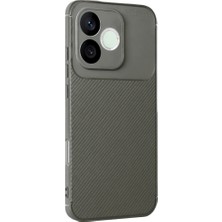 MobaxAksesuar Huawei Honor 600 Lite Kılıf Karbon Silikon Case