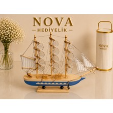 Novahediyelik Dekoratif Maket Gemi - 27 x 26 cm