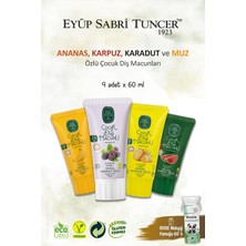 Eyüp Sabri Tuncer 4'lü Set Çocuk Diş Macunları 60 Ml, Rosie Hediye