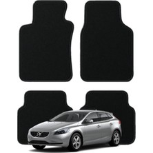 K2Carpet Volvo V40 (2012-2019) Tam Uyumlu Özel Kesim Lüx Oto Halı Paspas , Volvo V40 Paspas , Volvo V40 Halı Paspas , V 40 Paspas