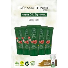 Eyüp Sabri Tuncer Doğal 5 Adet Karpuz Özlü Diş Macunu 60 Ml, Rosie Hediye