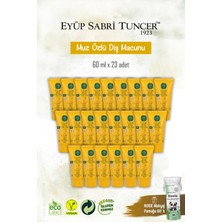 Eyüp Sabri Tuncer 23 Adet Doğal Muz Özlü Çocuk Diş Macunu 60 Ml, Rosie Hediye