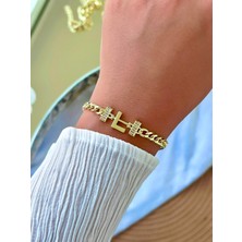 Kbc Store Kbc Minimal Harfli Zincir Bileklik ( L Harfi )