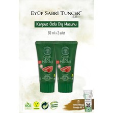 Eyüp Sabri Tuncer Doğal Karpuz Özlü Diş Macunu 2 Adet 60 Ml, Rosie Hediye