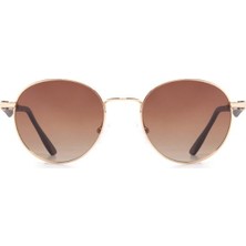 Benx Sunglasses 8021-C.14 Genç Erkek,kadın,unisex Yuvarlak Çerçeveli Metal Polarize Güneş Gözlüğü