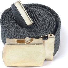 Kordak Haki Örme Kemer - 3 cm Genişliğinde Palaska - Tören Kemeri
