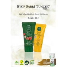 Eyüp Sabri Tuncer Est Muz, Karpuz ve Ananas Özlü Çocuk Diş Macunları 60 Ml, Rosie Hediye