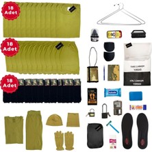 Kordak 18'li Jandarma Kışlık Ekonomik Askerlik Paketi