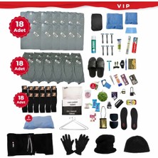 Kordak 18’li Kışlık Havacı Full Asker Malzemeleri Içlik Set