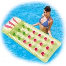 Empressco Bestway Deniz Yatağı Dik Yastıklı Bardaklı Yatak 188X71CM - 43015 - Fiyatı, Yorumları
