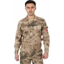 Kordak Orijinal Jandarma Kamuflaj Gömlek - Uzun Kol Gömlek