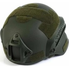 Kordak Haki Airsoft Kask – Paintball ve Outdoor Koruyucu Başlık