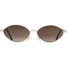 Benx Sunglasses 8047-C.14 Ac Genç Erkek,kadın,unisex Oval Çerçeveli Metal UV400 Güneş Gözlüğü