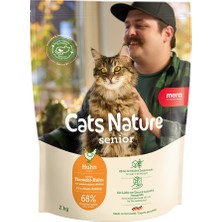 Mera Cats Nature Senior Tahılsız Tavuklu Yaşlı Kedi Maması 2 kg