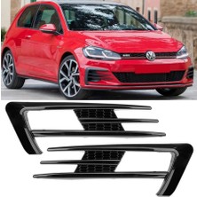 Life Tuning Volkswagen Golf 7 Sis Farı Çerçevesi Gti Piano Black 2014-2017