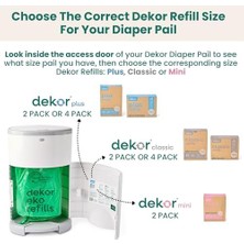Hd Group Diaper Dekor Eko Bebek Bezi Kovası, Beyaz | Sadece Çevre Dostu Bebek Bezi Kovası%70 Geri Dönüştürülmüş Malzemelerden Yapılmıştır | Eller Serbest: Adım Bırakma - Tamamlandı | Uygun Maliyetli