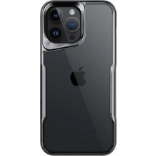 Renas Store Iphone 15 Pro Max Kılıf Boyi Silikon Kapak - Titan Gri