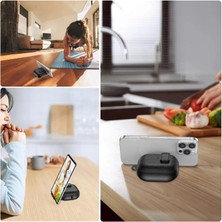 Hd Group Galaxy Buds 3-Pro-3 Fe Için Guard-Stant Kulaklık Kılıfı Çizilme ve Darbe Önleyici Buds 3 Pro Koruyucu Rahat Tutuş Sağlayan Kilit Tasarımlı Deri Görünümlü Buds 3 Pro Kılıfı (Siyah)