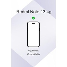 Hd Group For 13 4g ile Uyumlu Darbe Emici Esnek Silikon Siyah Lansman Cep Telefonu Kılıf (13 4g)