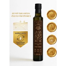 Zafir Natural | Soğuk Sıkım Keten Tohumu Yağı 250ml | %53.3 Omega-3 | Lab Analizi | Cam Şişe