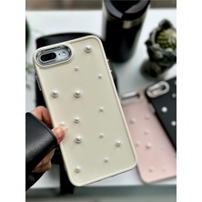 Hd Group 7 Plus ve 8 Plus Uyumlu Pearl Oyuncak Tasarımlı Esnek Silikon Kılıf - Krempearl