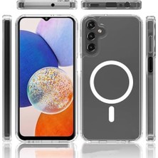 Hd Group Galaxy S25 Fe ile Uyumlu Kılıf Şarj Özellikli ile Uyumlu Nitro Anti Transparan Köşeler Airbag Korumalı Ultra Kalın Şeffaf Kılıf