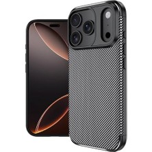 Hd Group 17 Pro Için Kılıf Negro Silikon Kapak Karbon Görünümlü