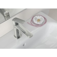 Hd Group Logis Modern 1 Kulplu 1 Delikli 7 Inç Uzun Banyo Lavabo Bataryası Krom, 71253001