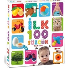 Hd Group Eğitici Hafıza Kartları Ilk 100 Sözcük Kelime Zeka Kartları - Bebekler Için Resimli Ilk 100 Kelimeler