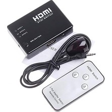 Hd Group AL-4678 3 Port HDMI Çoklayıcı Çoğaltıcı Kumandalı