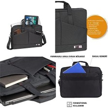 Hd Group Vegmann Laptop Çantası 17.3" Notebook Bilgisayar Laptop Evrak Çantası