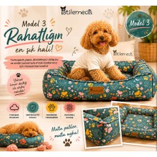 Patilemece Dikdörtgen Model 3 Kedi Köpek Yatağı