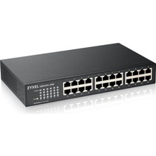Hd Group 24-Port 10/100/1000 Gigabit Ethernet Unmanaged Switch | Fansız Tasarım