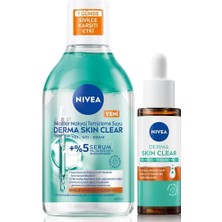 Hd Group Derma Skin Clear Karşıtı Cilt Serumu 30ML ve Micellar Makyaj Temizleme Suyu 400ML,NIASINAMID