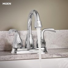 Hd Group Moen Idora 4 In. 2-Handle Bathroom In Chrome