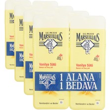 Hd Group Le Petit Marseillais Vanilya Sütü Duş Jeli (2 x 400 Ml) (4 Paketi)