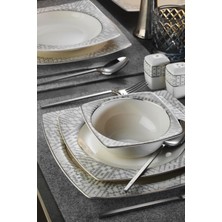 Hd Group Porselen Mare 56 Parça 12 Kişilik Yemek Takımı