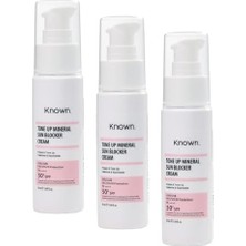 Hd Group Known Güneş Kremi Spf 50+ Pembe Ton Eşitleyici Pink Toneup Güneş Kremi (3 Paketi)