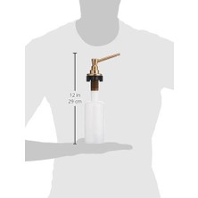 Hd Group Musluk RP1001CZ Sabun/losyon Dispenseri, Şampanya Bronz