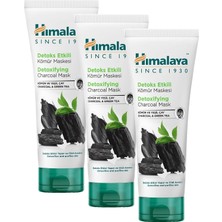 Hd Group Himalaya Since 1930 Detoks Etkili Arındırıcı Yüz Maskesi, Aktif Kömür, Yeşil Çay, Parabensiz, Tüm Ciltler, 75 ml (3 Paketi)