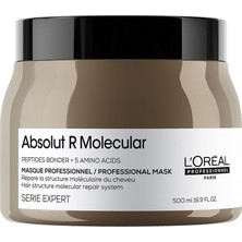 Hd Group L'oréal Professionnel Paris Absolut Repair Molecular Tüm Yıpranmış Saçlar Için Yoğun Onarıcı Maske 500 ml