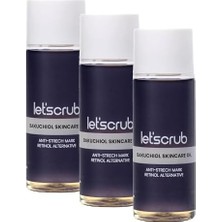 Hd Group Let'scrub Bakuchiol Skincare Oil Cilt Bakım Yağı 100 ml (3 Paketi)